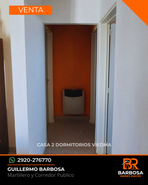Casa en venta de 2 Dormitorios - Barrio Álvarez Guerrero, Viedma