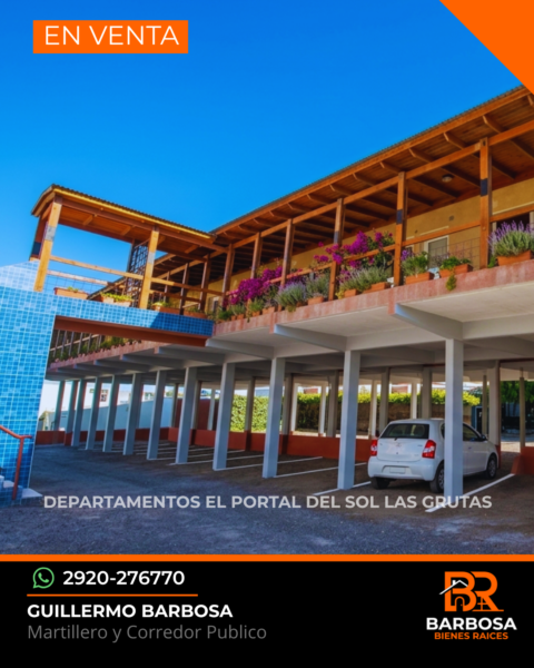 Departamentos en venta en Las Grutas - Amoblados + Cochera