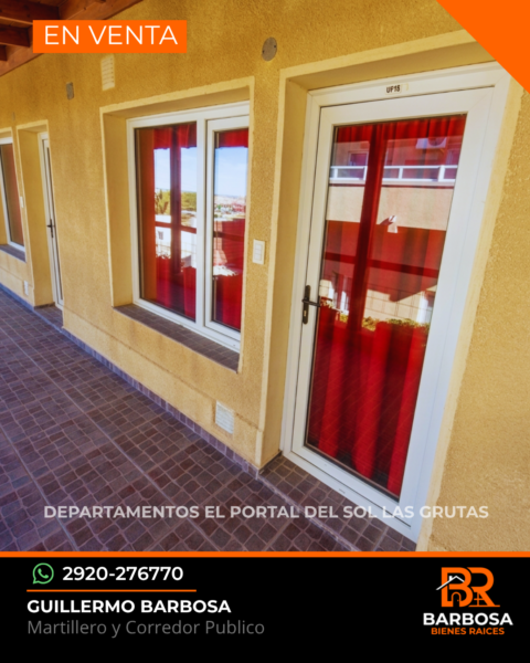 Departamentos en venta en Las Grutas - Amoblados + Cochera