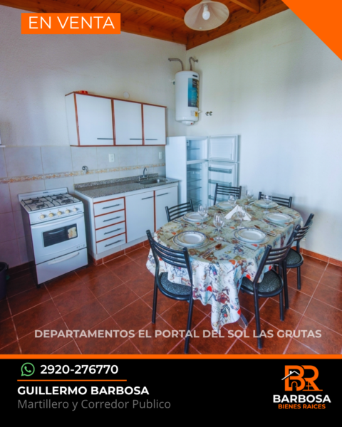 Departamentos en venta en Las Grutas - Amoblados + Cochera