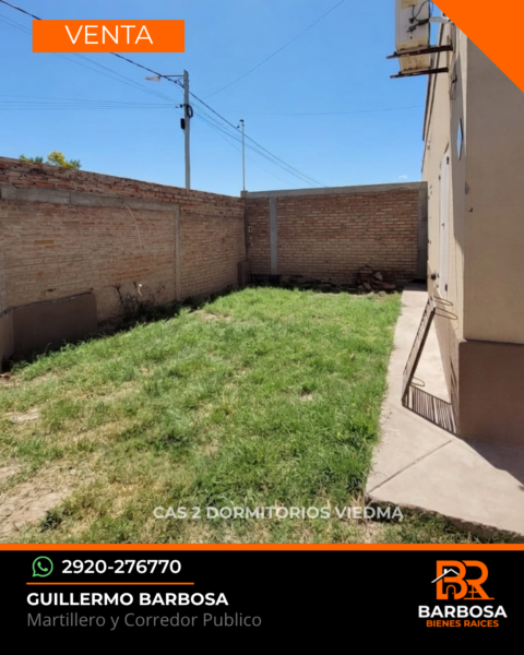 Casa en venta de 2 Dormitorios - Barrio Álvarez Guerrero, Viedma