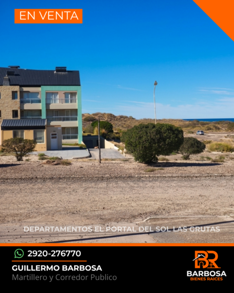 Departamentos en venta en Las Grutas - Amoblados + Cochera