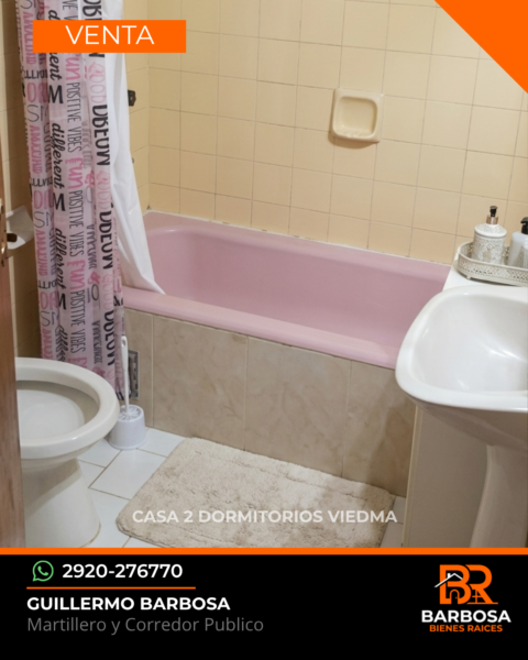 Casa en Venta 2 Dormitorios en Viedma